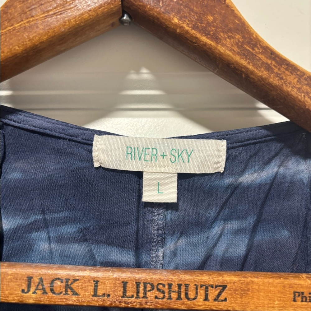 River and Sky shirt dress - Picture 2 of 4